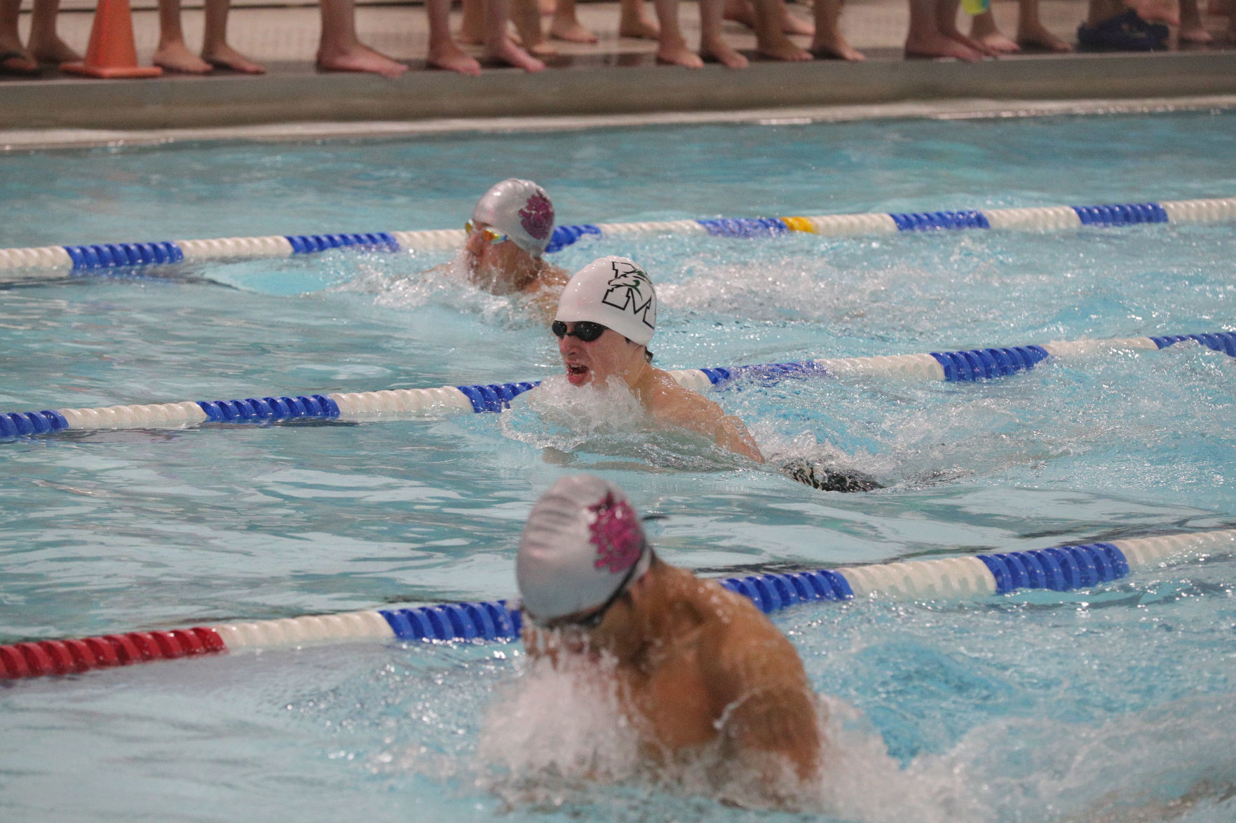 Egg Harbor Township vs Mainland swim meet